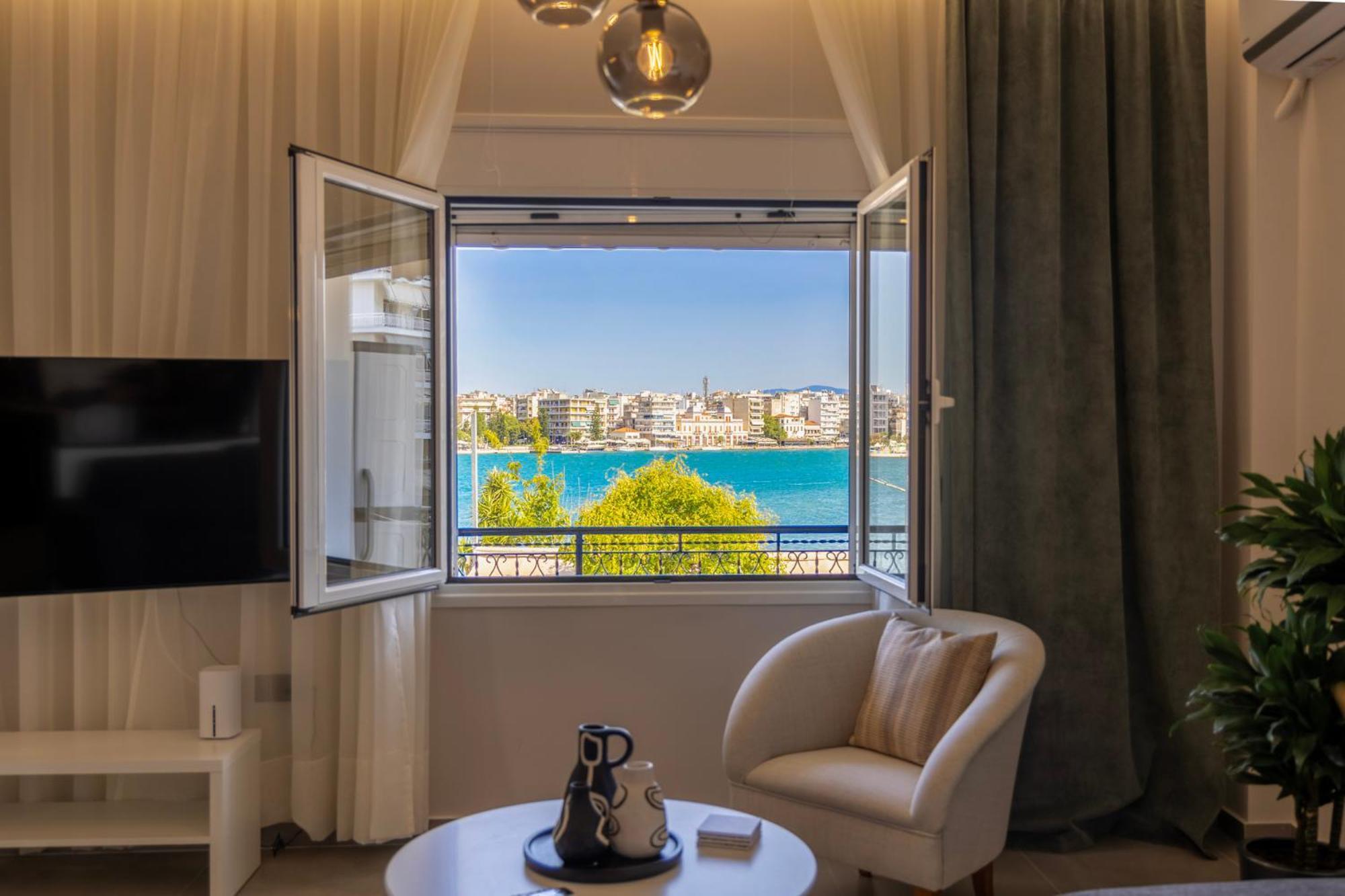Luxury Apartment By The Sea- Euripus Strait Karababás Exterior foto